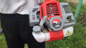Как косить траву триммер бензиновый RedVerg