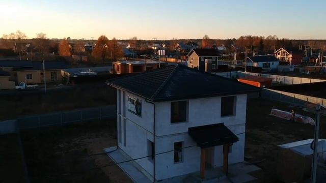 Дом из блоков, 2 полноценных этажа, черепица Braas - наш офис 20км по Ярославскому ш.