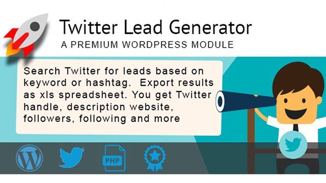 Twitter Lead Generator | Codecanyon Scripts and Snippets смотреть онлайн