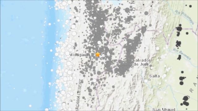 M 6.8 EARTHQUAKE - ANTOFAGASTA, CHILE - June 3, 2020 смотреть онлайн
