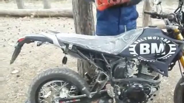 BM Motard Без глушителя