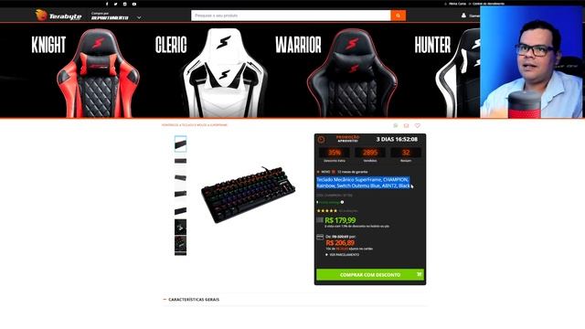 Vem ver as PROMOÇÕES de HARDWARE e Placas de Vídeo de Quinta Feira 13/01 смотреть онлайн