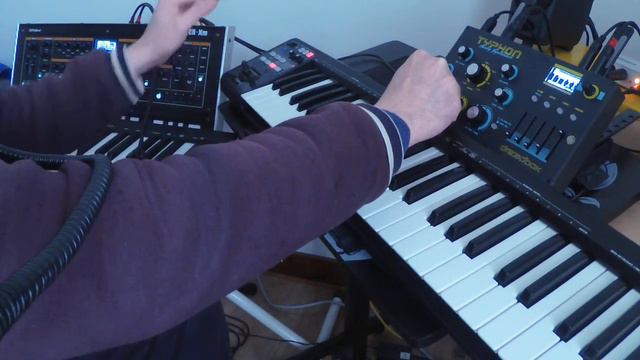 Roland Jupiter XM - I-Arpeggio & Dreadbox Typhon en 5/4 смотреть онлайн