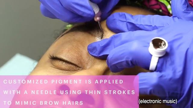 Microblading Eyebrows: Watch Kendra Bray microblade an editor for Allure Magazine. смотреть онлайн