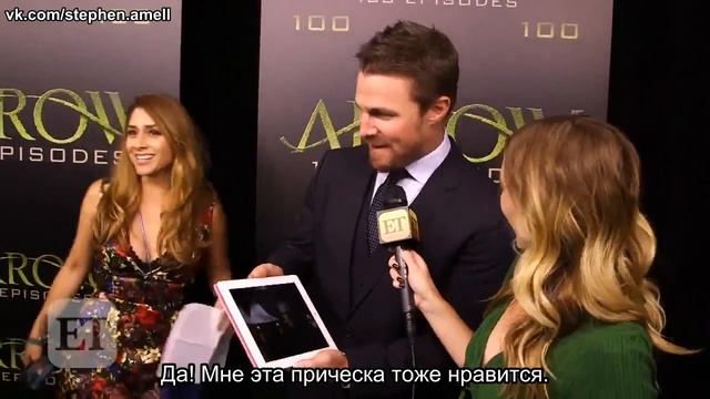 Звезды «Стрелы» вспоминают лучшие и худшие прически Оливера [русские субтитры] смотреть онлайн