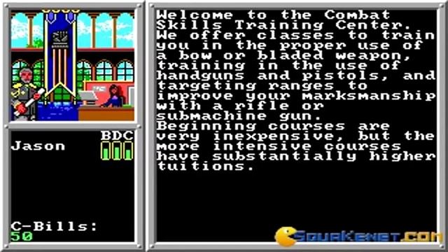 BattleTech - The Crescent Hawks Inception gameplay (PC Game, 1988) смотреть онлайн