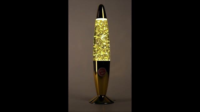 Лава-лампа 33 см жёлтые блёстки/ЗХ смотреть онлайн