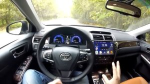 Отзыв о Тойота Камри 2 5 с шикарным салоном