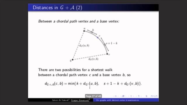 IT 03 : ICGC 2020 : On graphs with distinct vertextransmissions : Dragan Stevanovic смотреть онлайн