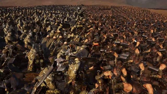 DWARFS KINGDOM civil war 25.000 vs 25.000 | Epic Fantasy Battle Simulator смотреть онлайн