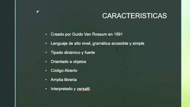 Curso en Python video 2. Historia y características de Python смотреть онлайн