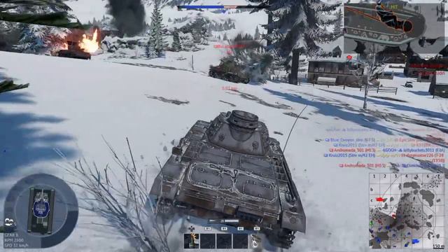 War Thunder Pz.III F смотреть онлайн
