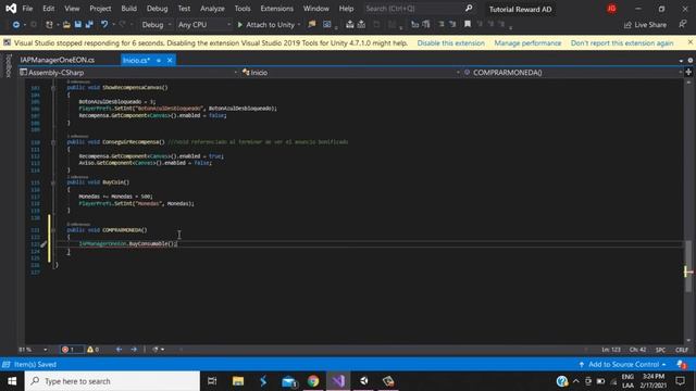 ¡Como Implementar Compras Integradas Para Android (IAP) En Unity 2023! (Scripting) /By: One Eon смотреть онлайн