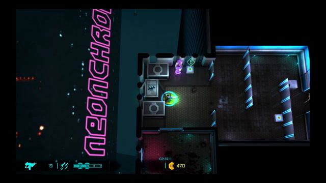Neon Chrome Juego psicodélico noir cyberpunk futurista смотреть онлайн