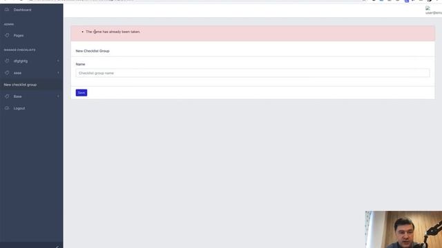 Laravel Checklister. Part 3: Managing Checklists смотреть онлайн
