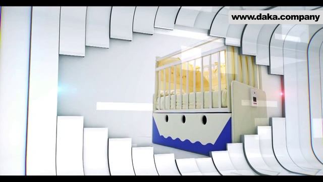 Первая в мире умная детская кроватка "Daka" смотреть онлайн
