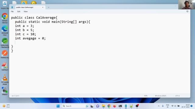 Java SE: Example to calculate average value. смотреть онлайн