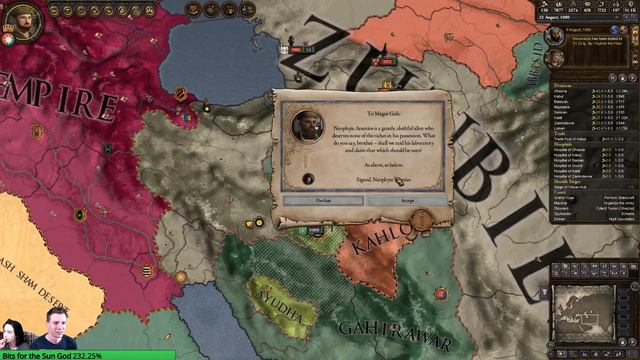 Crusader Kings 2 | Empire of the Sun Achievement Run | Livestream Part 51 смотреть онлайн