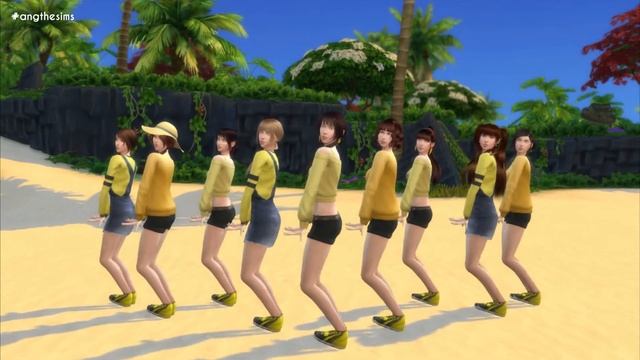 THE SIMS 4 : MOMOLAND (모모랜드) — "BBOOM BBOOM" смотреть онлайн