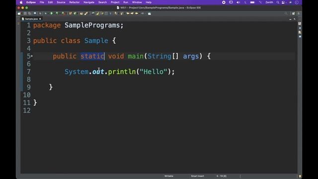 4. Why we need to use public static void main as it is смотреть онлайн