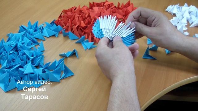 Как сделать Оригами Лебедя | Модульное оригами Лебедь для начинающих смотреть онлайн