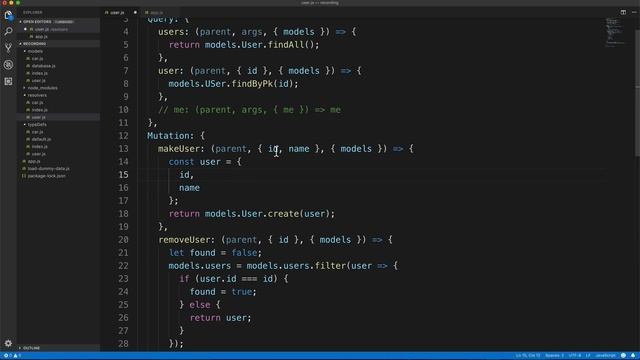17Updating GraphQL Resolvers to use the Database смотреть онлайн