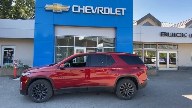 Red 2022 Chevrolet Traverse RS RS Review - Wolfe Canmore смотреть онлайн