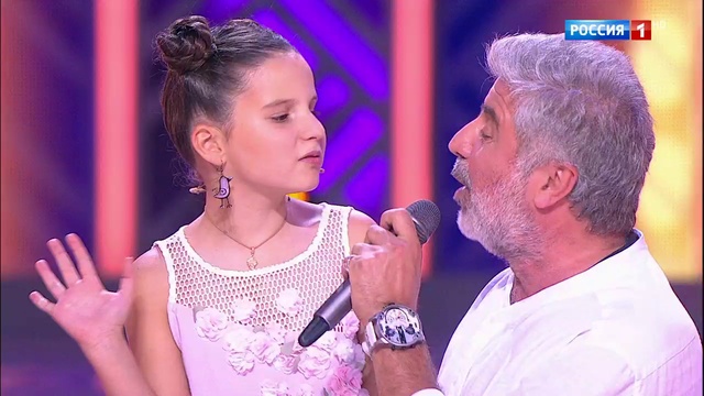 Сосо Павлиашвили с дочкой " Ты у меня одна " Субботний вечер эфир 15.09. 2018 год. смотреть онлайн