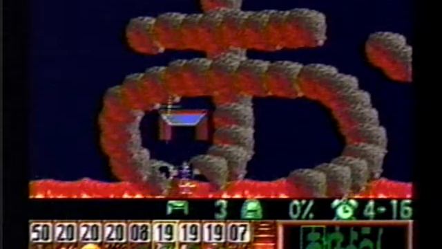 Lemmings - FALL THROUGH LAVA OR ANY LIQUID FOR THAT MATTER смотреть онлайн