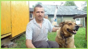 Индюки, куры, "начальник охраны" хозяйства в деревне и очередной мощный ливень!