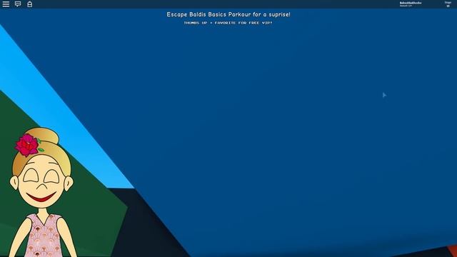 Roblox БАЛДИ ПАРКУР ? Дошла до финала в костюме Балди ( Baldis Basics Parkour ) смотреть онлайн