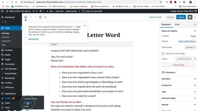 Why does my WordPress dashboard look different? смотреть онлайн
