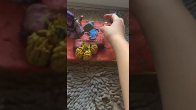 Фигурки из пластилина брал старс. Леон, Спайк, фрэнк, пайпер и, мортис.?? смотреть онлайн