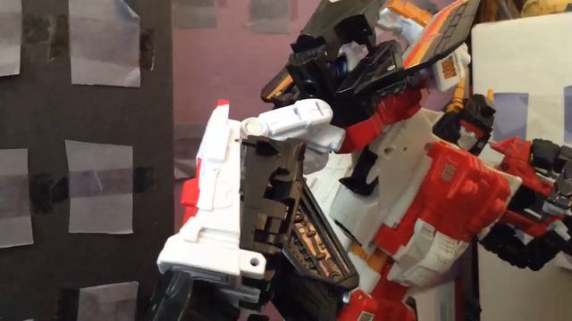 Transformers Stop Motion-[Combiner Wars] Superion vs Menasor Stop Motion смотреть онлайн