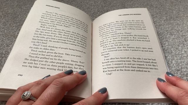 Miss Crane reading ch28-30 of The London Eye Mystery by Siobhan Dowd смотреть онлайн