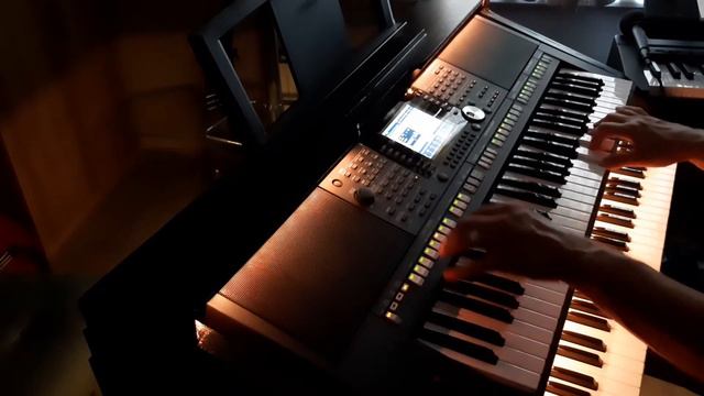 wonderfull tonight on PSR S950 by Luciano смотреть онлайн