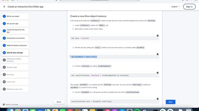 11.Android development in Tamil | Create an interactive Dice Roller app Part 3 #android #tamil смотреть онлайн