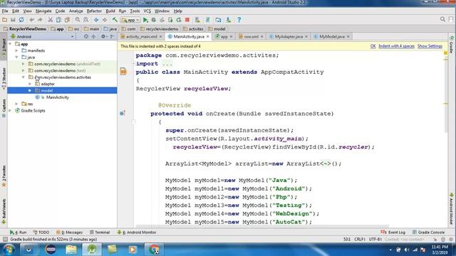 Android RecyclerView | CardView | Example In Hindi | Recyclerview + Cardview with GridLayout #7 смотреть онлайн