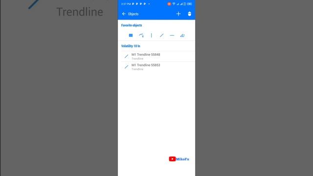How to resolve disappearing trendline or object drawn on mobile MT4 & MT5 chart. смотреть онлайн