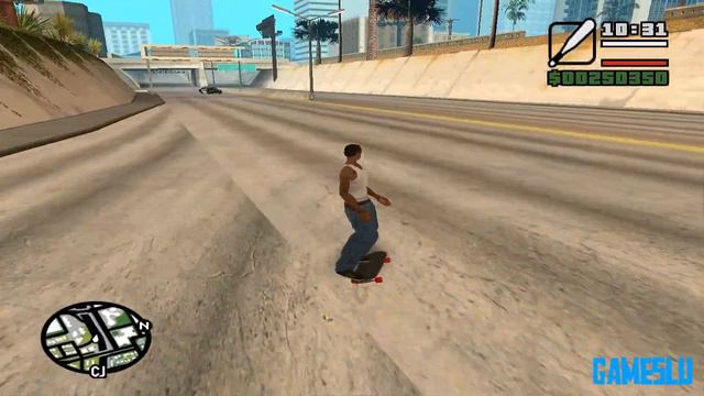 GTA San Andreas - MOD: SKATE смотреть онлайн