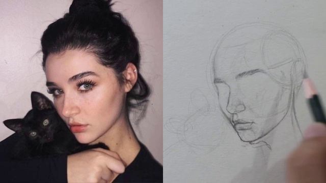 Unvealing the Amazing Secret for Drawing the Perfect Portrait with the Loomis Method! смотреть онлайн