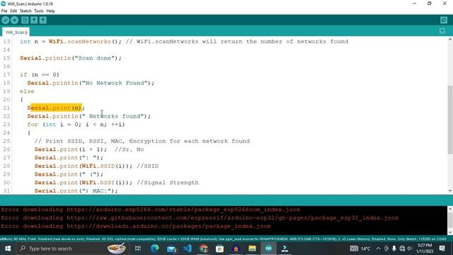 Scan Available WIFI Networks With Esp8266 Nodemcu | TFK смотреть онлайн