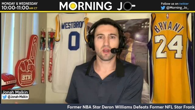 Morning Jo | Jonah reacts Deron Williams Beats Frank Gore Via Split Decision; "I Was Entertained" смотреть онлайн