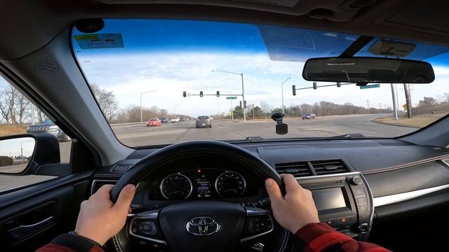 2017 Toyota Camry SE Driving POV | Binaural Sound Experience