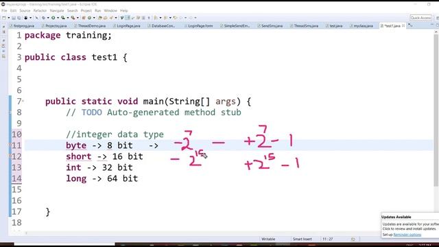 Data type in Java - Integer смотреть онлайн