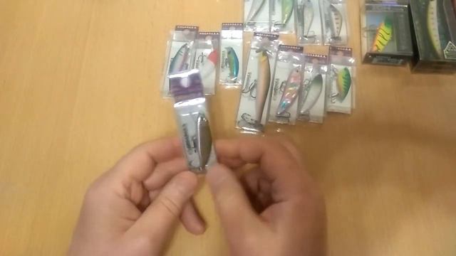 Распаковка посылки с воблером Kosadaka Gravy-4 XS 44S смотреть онлайн