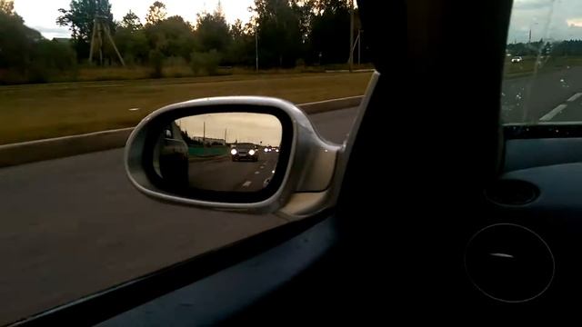 Sl55 amg vs Audi rs6 c5 смотреть онлайн