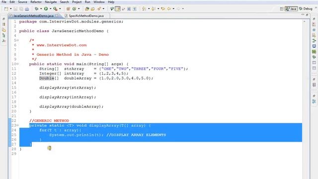 TAMIL GENERIC METHOD IN JAVA DEMO смотреть онлайн
