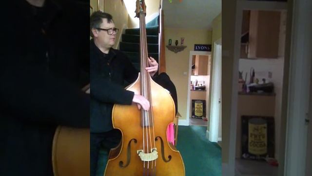Double Bass 3/4 German Demo -silver slap strings смотреть онлайн