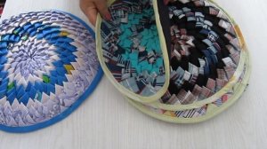 коврик из треугольных лоскутов (учимся зарабатывать деньги)